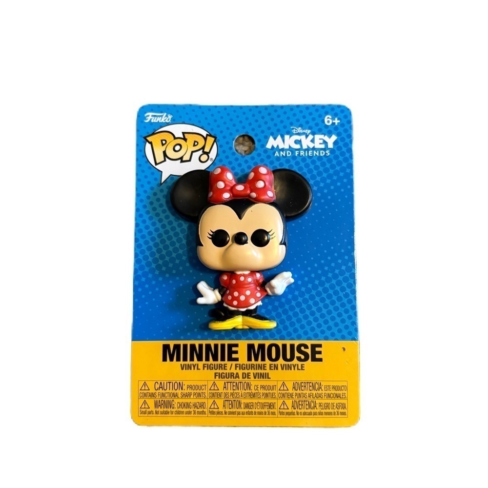 POP! VINYL PIN MINNIE MOUSE NEW Disney Parks Land World Black Red